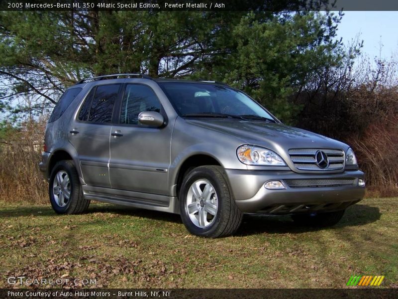 Pewter Metallic / Ash 2005 Mercedes-Benz ML 350 4Matic Special Edition