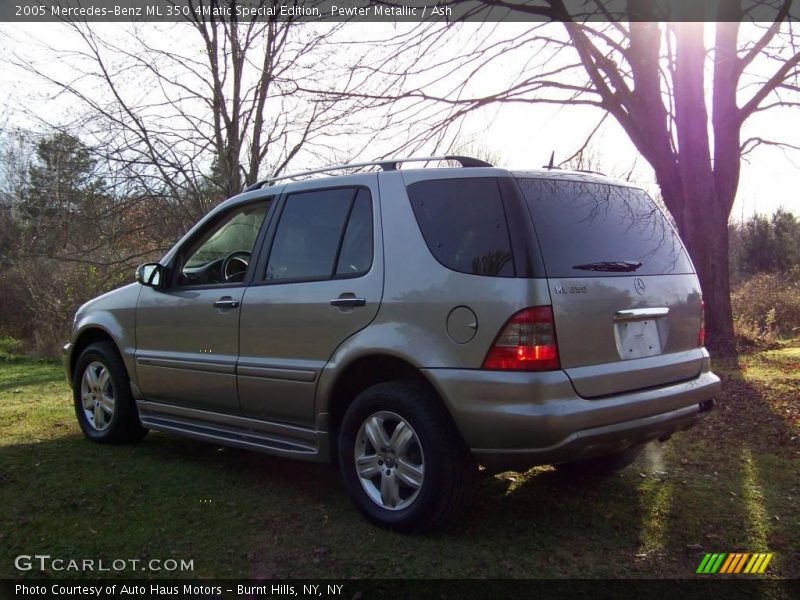 Pewter Metallic / Ash 2005 Mercedes-Benz ML 350 4Matic Special Edition