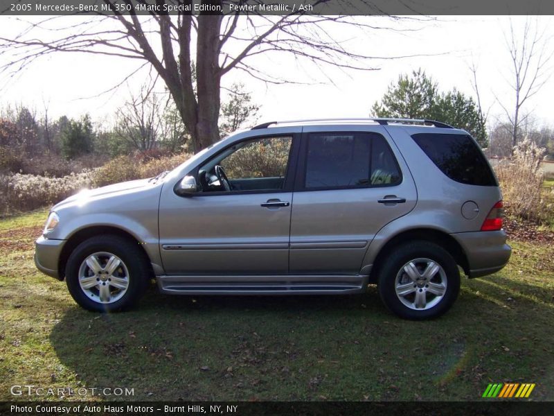 Pewter Metallic / Ash 2005 Mercedes-Benz ML 350 4Matic Special Edition