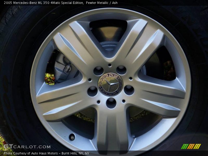 Pewter Metallic / Ash 2005 Mercedes-Benz ML 350 4Matic Special Edition