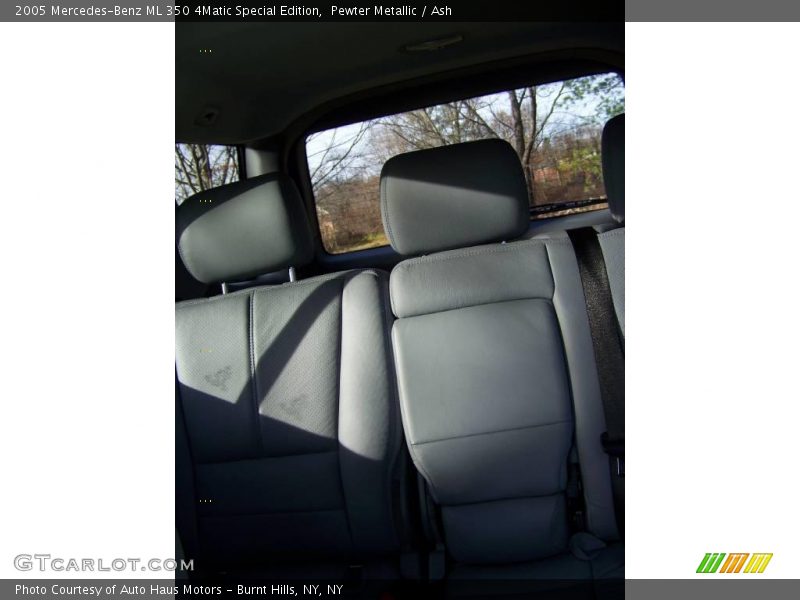Pewter Metallic / Ash 2005 Mercedes-Benz ML 350 4Matic Special Edition