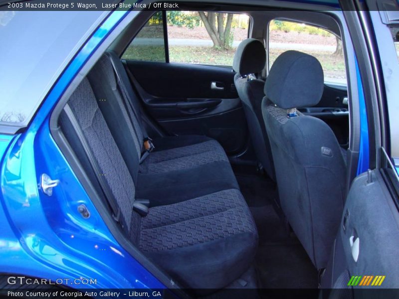 Laser Blue Mica / Off Black 2003 Mazda Protege 5 Wagon