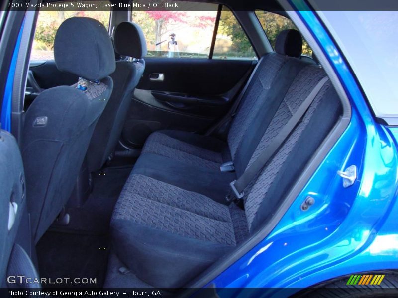 Laser Blue Mica / Off Black 2003 Mazda Protege 5 Wagon
