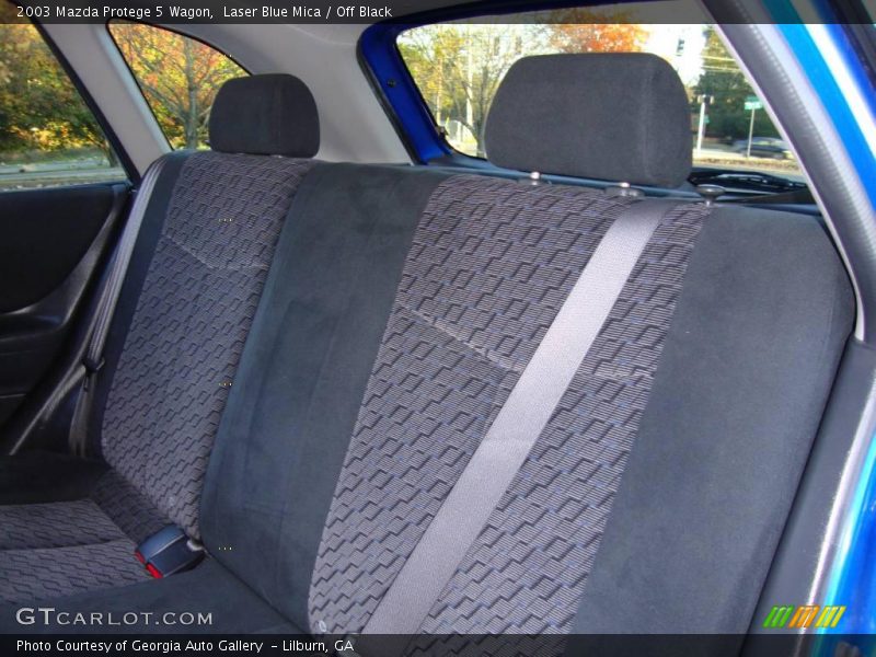 Laser Blue Mica / Off Black 2003 Mazda Protege 5 Wagon