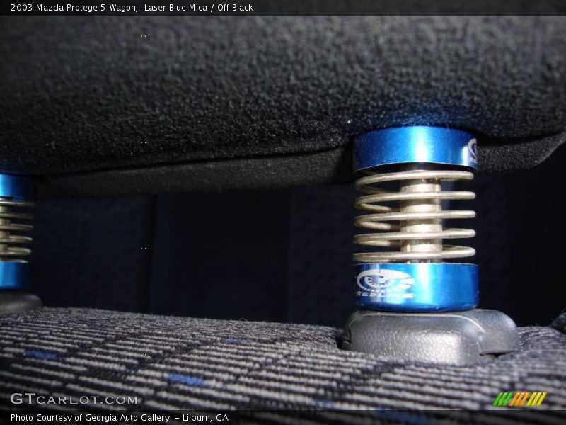 Laser Blue Mica / Off Black 2003 Mazda Protege 5 Wagon