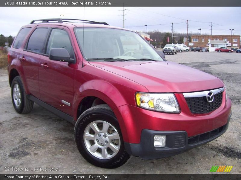 Redfire Metallic / Stone 2008 Mazda Tribute i Touring 4WD