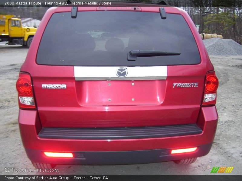 Redfire Metallic / Stone 2008 Mazda Tribute i Touring 4WD