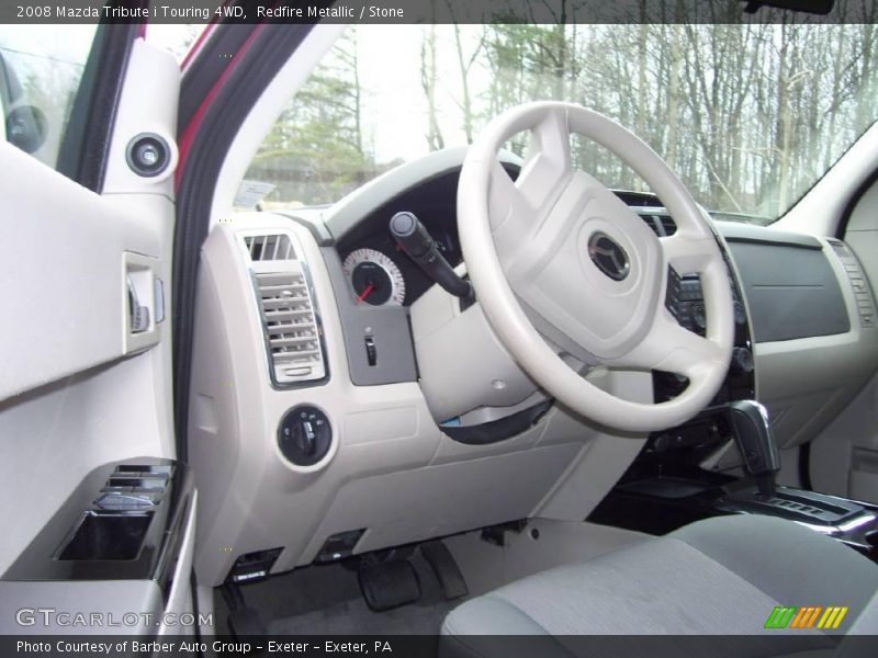 Redfire Metallic / Stone 2008 Mazda Tribute i Touring 4WD