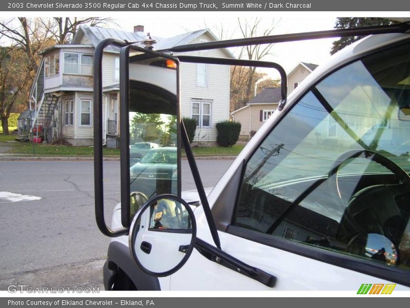 Summit White / Dark Charcoal 2003 Chevrolet Silverado 3500 Regular Cab 4x4 Chassis Dump Truck