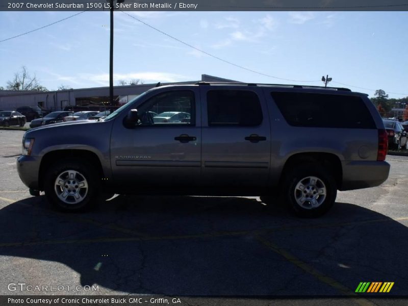 Silver Birch Metallic / Ebony 2007 Chevrolet Suburban 1500 LS