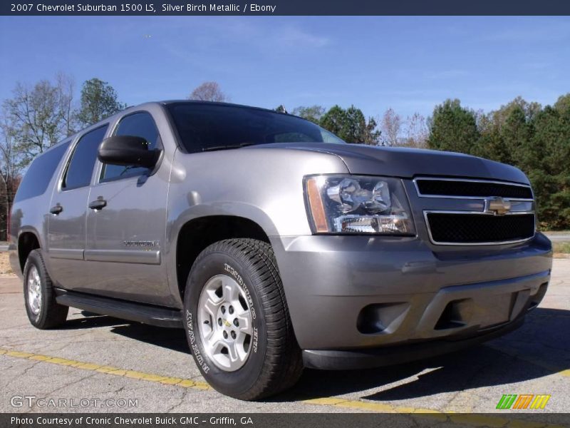 Silver Birch Metallic / Ebony 2007 Chevrolet Suburban 1500 LS