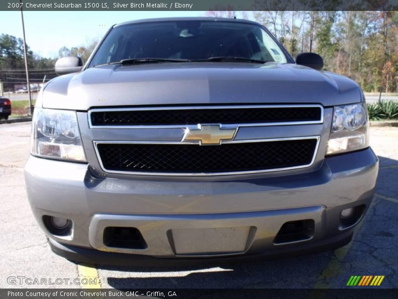 Silver Birch Metallic / Ebony 2007 Chevrolet Suburban 1500 LS