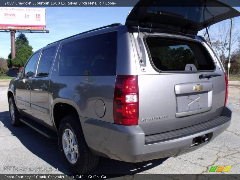 Silver Birch Metallic / Ebony 2007 Chevrolet Suburban 1500 LS
