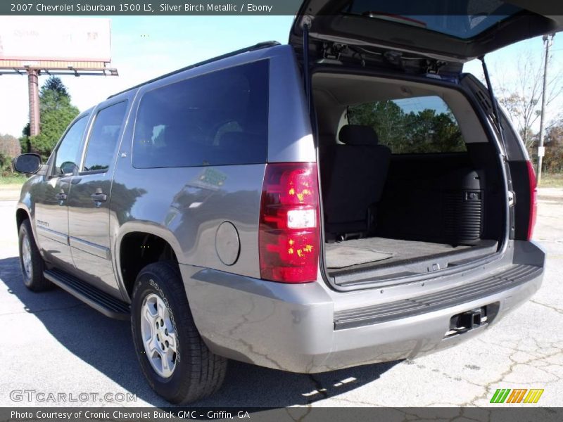Silver Birch Metallic / Ebony 2007 Chevrolet Suburban 1500 LS