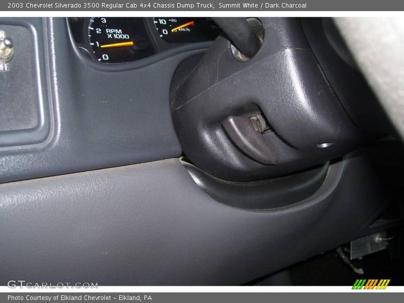 Summit White / Dark Charcoal 2003 Chevrolet Silverado 3500 Regular Cab 4x4 Chassis Dump Truck