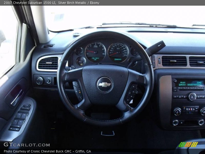 Silver Birch Metallic / Ebony 2007 Chevrolet Suburban 1500 LS