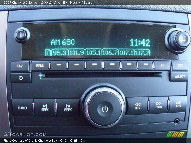 Silver Birch Metallic / Ebony 2007 Chevrolet Suburban 1500 LS