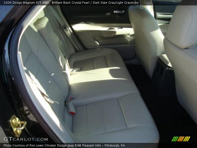 Brilliant Black Crystal Pearl / Dark Slate Gray/Light Graystone 2006 Dodge Magnum R/T AWD