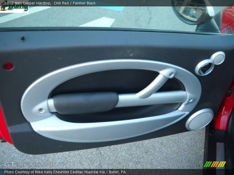 Chili Red / Panther Black 2002 Mini Cooper Hardtop