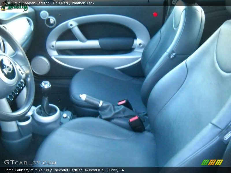 Chili Red / Panther Black 2002 Mini Cooper Hardtop