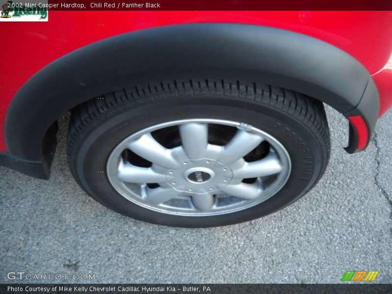 Chili Red / Panther Black 2002 Mini Cooper Hardtop
