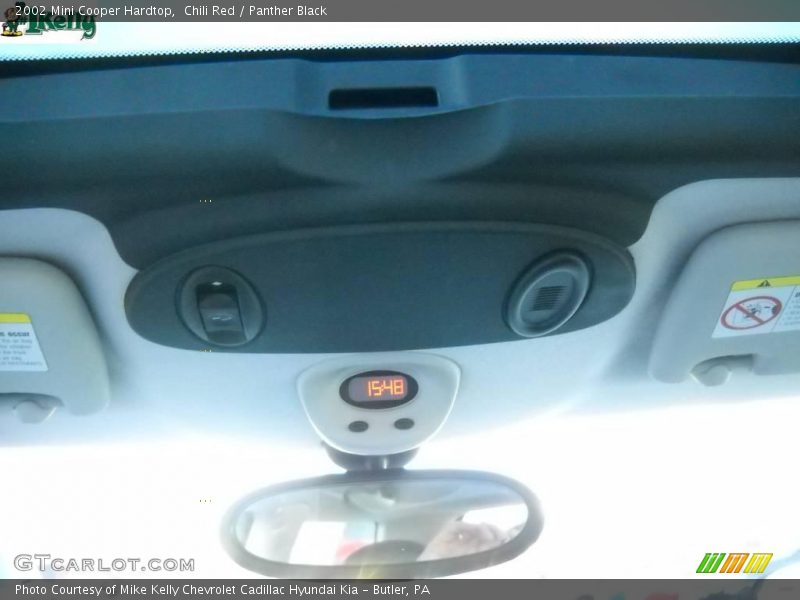 Chili Red / Panther Black 2002 Mini Cooper Hardtop