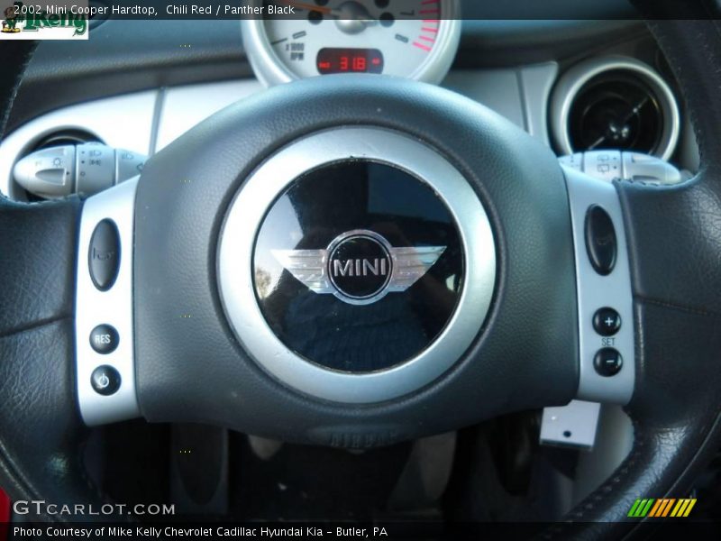 Chili Red / Panther Black 2002 Mini Cooper Hardtop