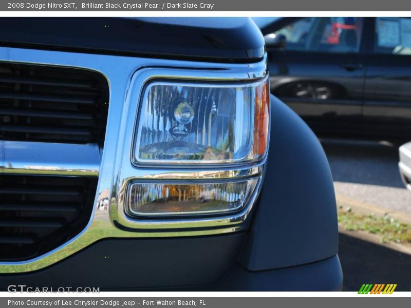 Brilliant Black Crystal Pearl / Dark Slate Gray 2008 Dodge Nitro SXT