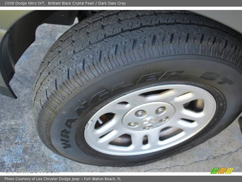 Brilliant Black Crystal Pearl / Dark Slate Gray 2008 Dodge Nitro SXT