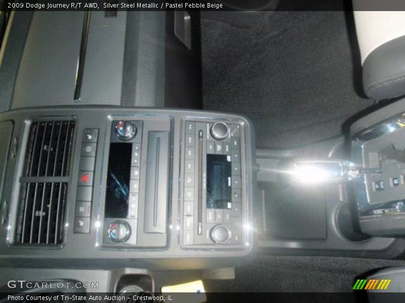 Silver Steel Metallic / Pastel Pebble Beige 2009 Dodge Journey R/T AWD