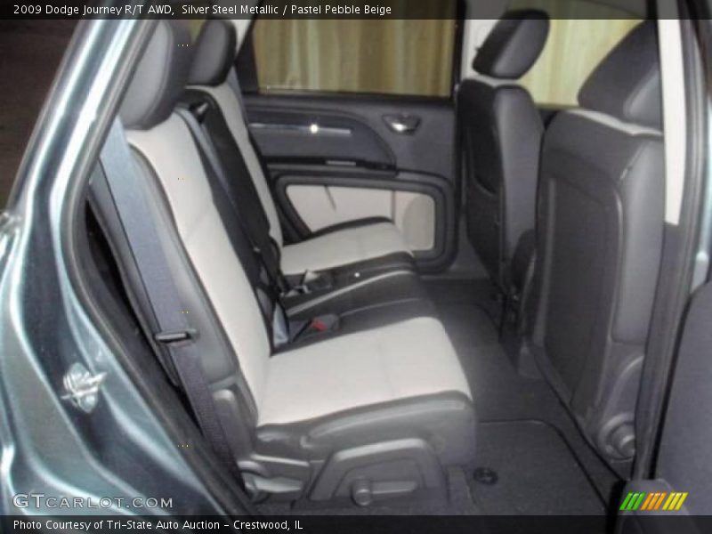 Silver Steel Metallic / Pastel Pebble Beige 2009 Dodge Journey R/T AWD