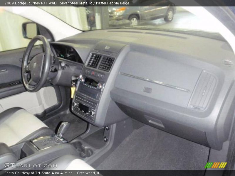 Silver Steel Metallic / Pastel Pebble Beige 2009 Dodge Journey R/T AWD