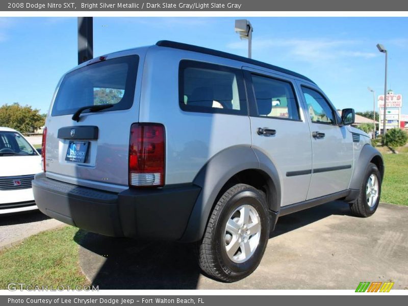 Bright Silver Metallic / Dark Slate Gray/Light Slate Gray 2008 Dodge Nitro SXT