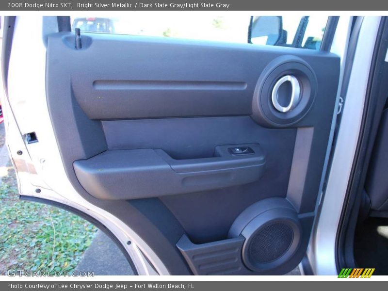 Bright Silver Metallic / Dark Slate Gray/Light Slate Gray 2008 Dodge Nitro SXT