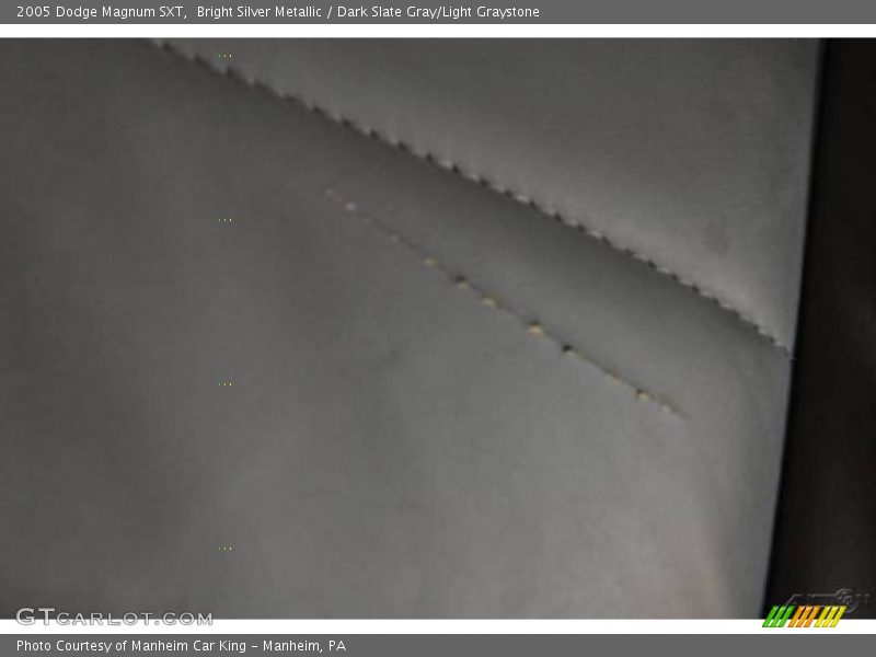 Bright Silver Metallic / Dark Slate Gray/Light Graystone 2005 Dodge Magnum SXT