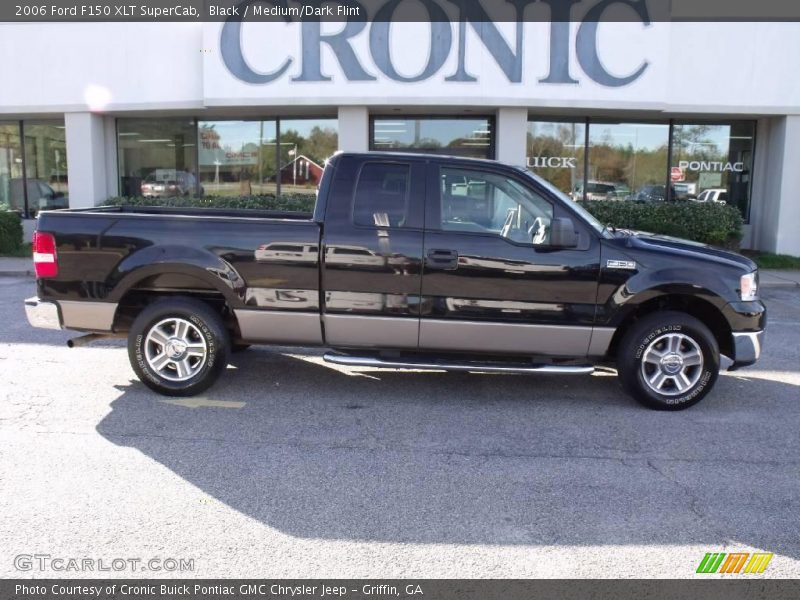 Black / Medium/Dark Flint 2006 Ford F150 XLT SuperCab