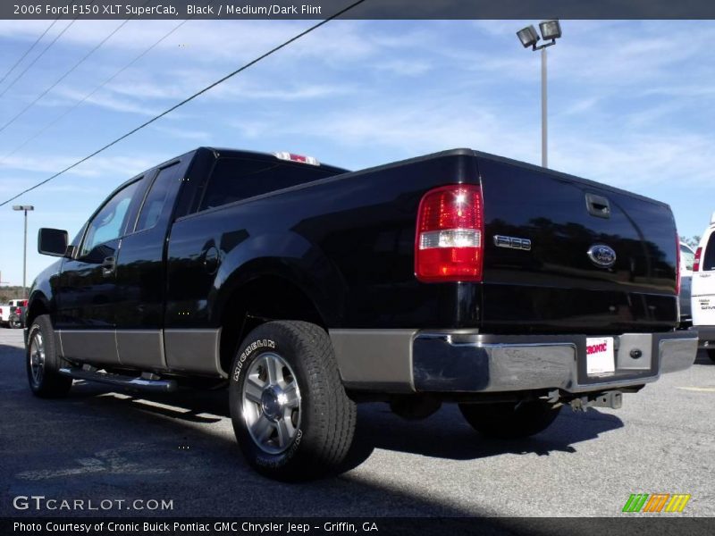 Black / Medium/Dark Flint 2006 Ford F150 XLT SuperCab