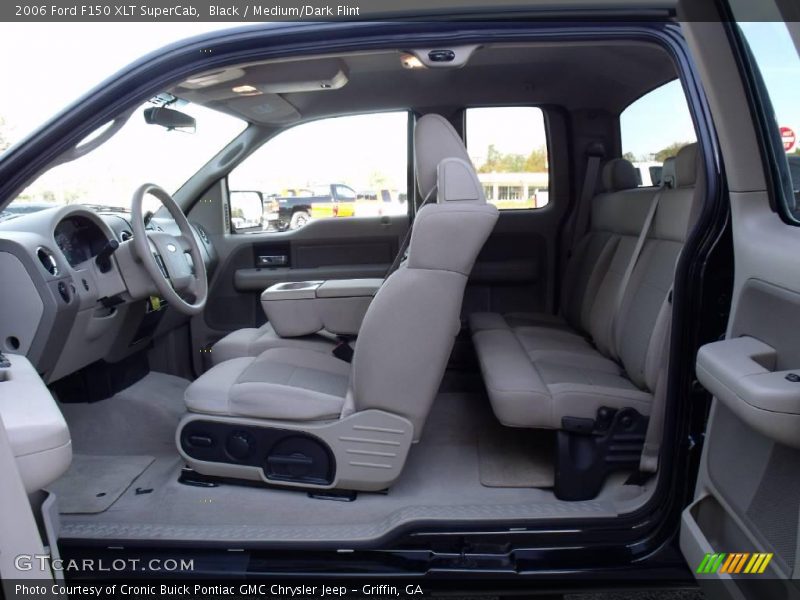 Black / Medium/Dark Flint 2006 Ford F150 XLT SuperCab