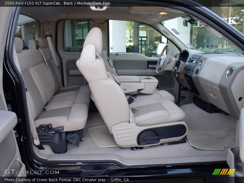 Black / Medium/Dark Flint 2006 Ford F150 XLT SuperCab
