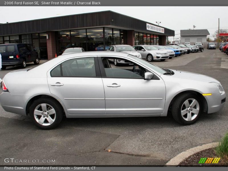 Silver Frost Metallic / Charcoal Black 2006 Ford Fusion SE