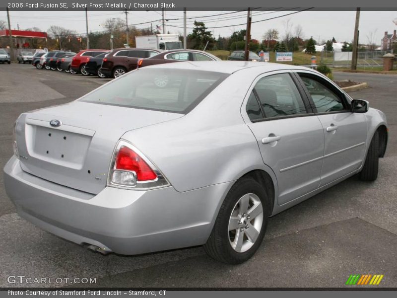 Silver Frost Metallic / Charcoal Black 2006 Ford Fusion SE