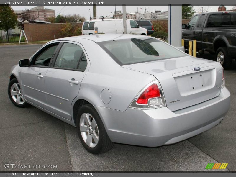 Silver Frost Metallic / Charcoal Black 2006 Ford Fusion SE