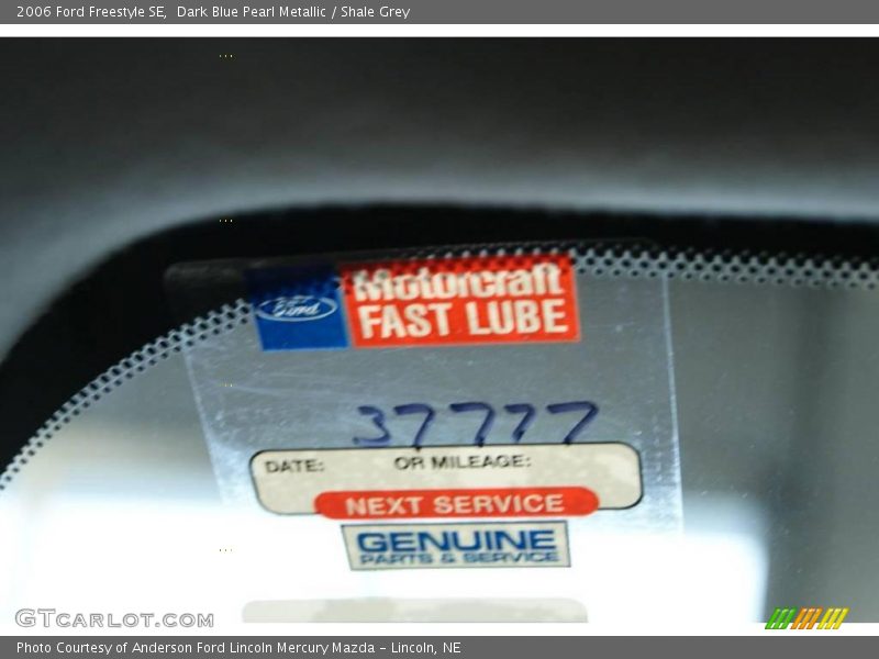 Dark Blue Pearl Metallic / Shale Grey 2006 Ford Freestyle SE