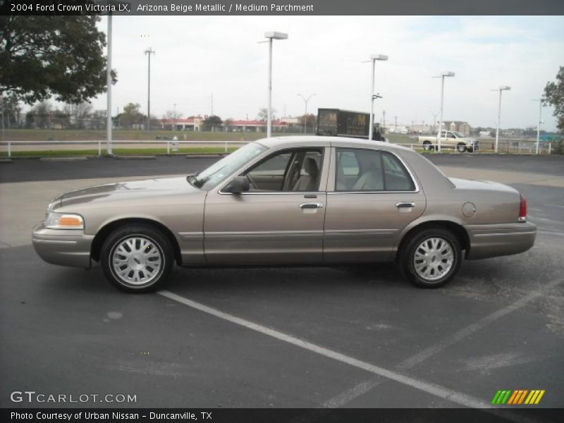 Arizona Beige Metallic / Medium Parchment 2004 Ford Crown Victoria LX