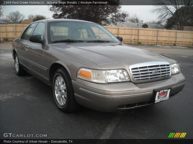 Arizona Beige Metallic / Medium Parchment 2004 Ford Crown Victoria LX