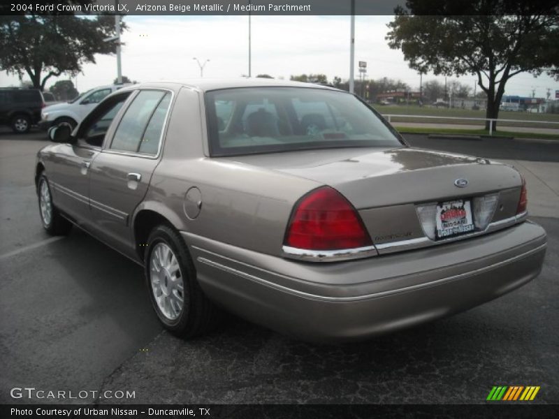 Arizona Beige Metallic / Medium Parchment 2004 Ford Crown Victoria LX
