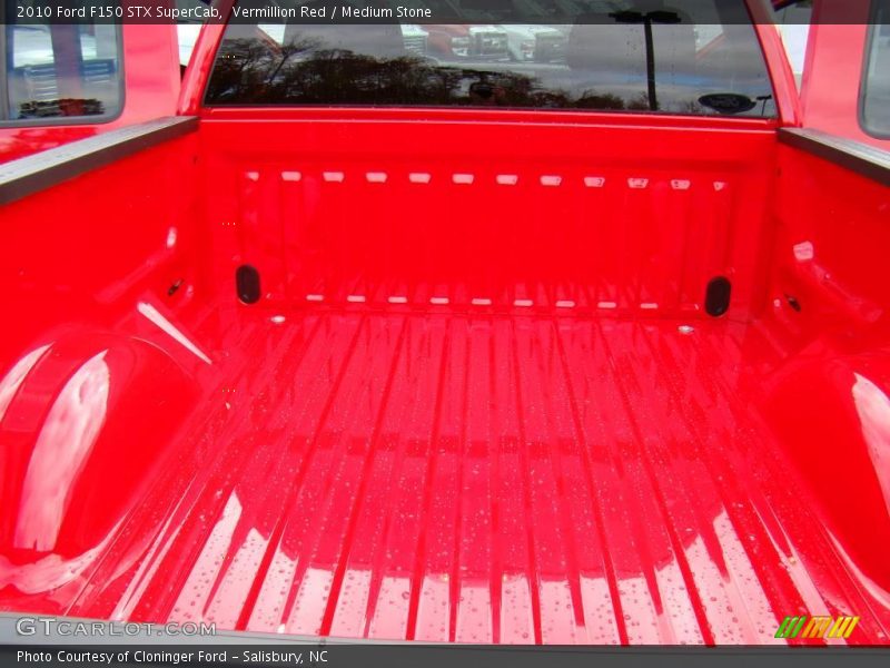 Vermillion Red / Medium Stone 2010 Ford F150 STX SuperCab