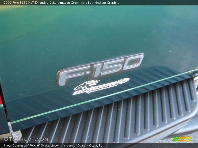 Amazon Green Metallic / Medium Graphite 2000 Ford F150 XLT Extended Cab