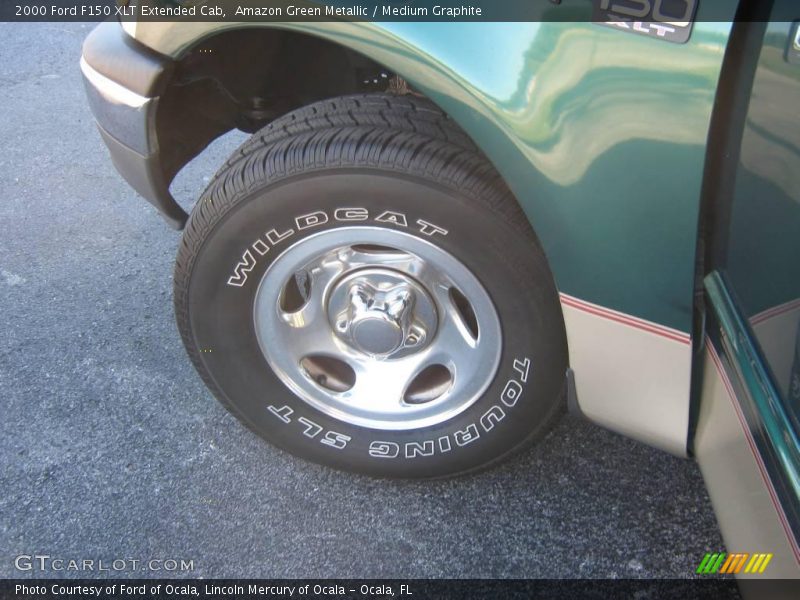 Amazon Green Metallic / Medium Graphite 2000 Ford F150 XLT Extended Cab