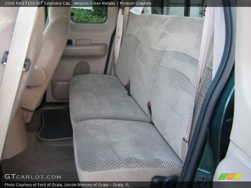 Amazon Green Metallic / Medium Graphite 2000 Ford F150 XLT Extended Cab